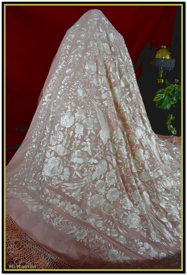 Manila shawl - Wedding dress